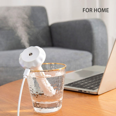 Portable Air Humidifier + Aroma Diffuser