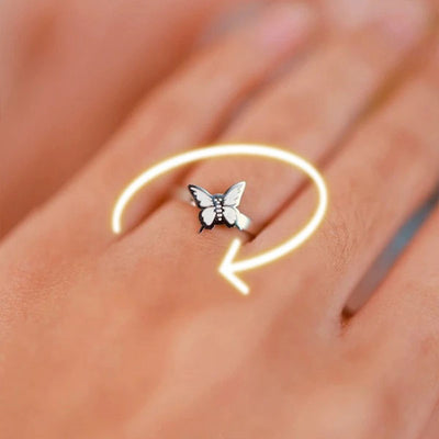 Butterfly Fidget Ring